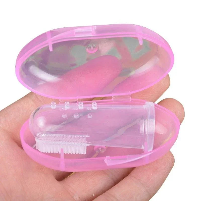 Super Soft Silicone Pet Finger Toothbrush β Dog & Cat Dental Care Tool