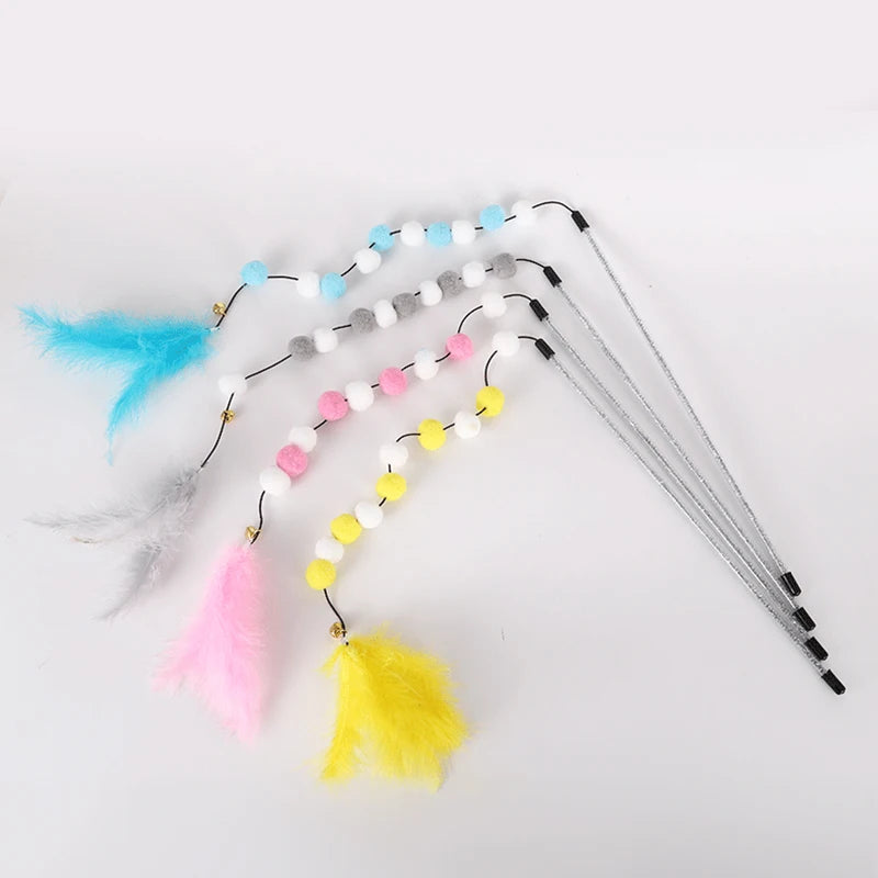 Kitten Play Wand – Fun Feather Cat Toy
