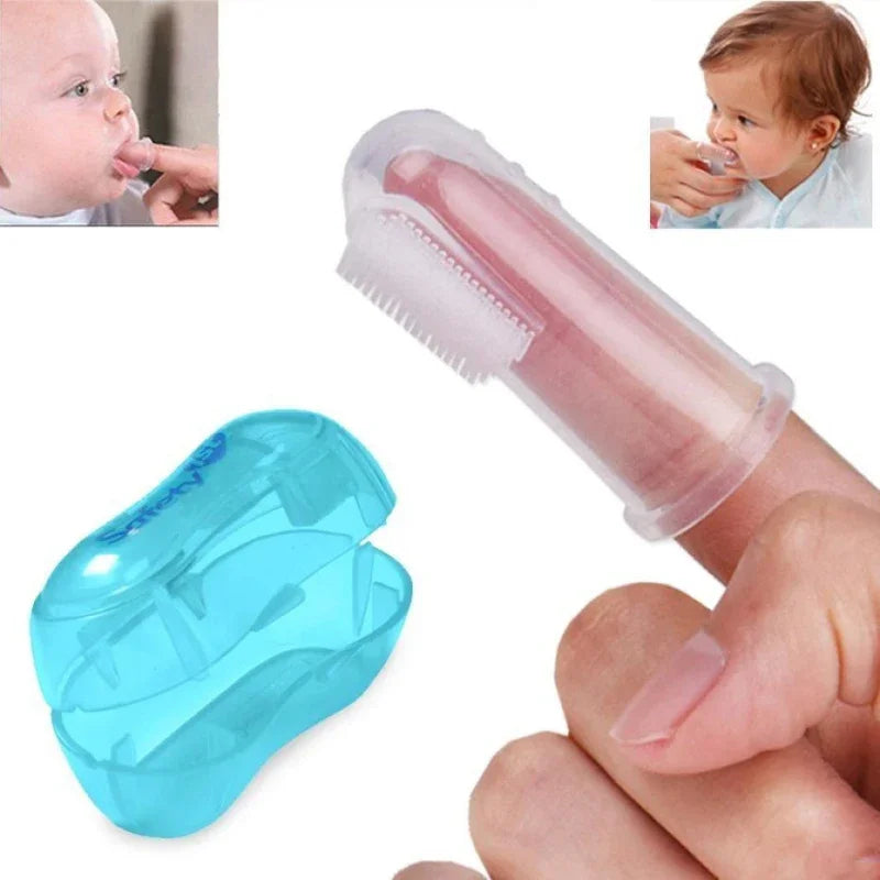 Super Soft Silicone Pet Finger Toothbrush β Dog & Cat Dental Care Tool