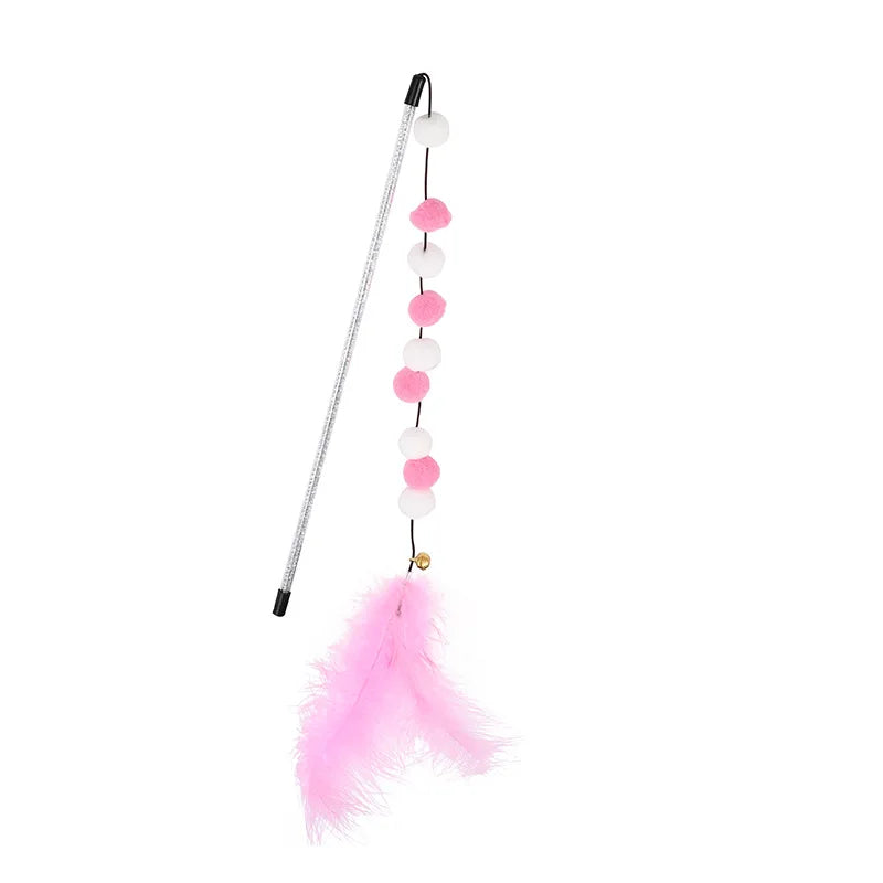 Kitten Play Wand – Fun Feather Cat Toy