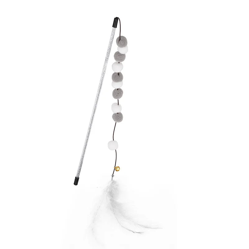 Kitten Play Wand – Fun Feather Cat Toy