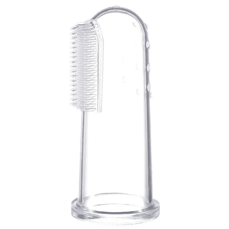 Super Soft Silicone Pet Finger Toothbrush β Dog & Cat Dental Care Tool